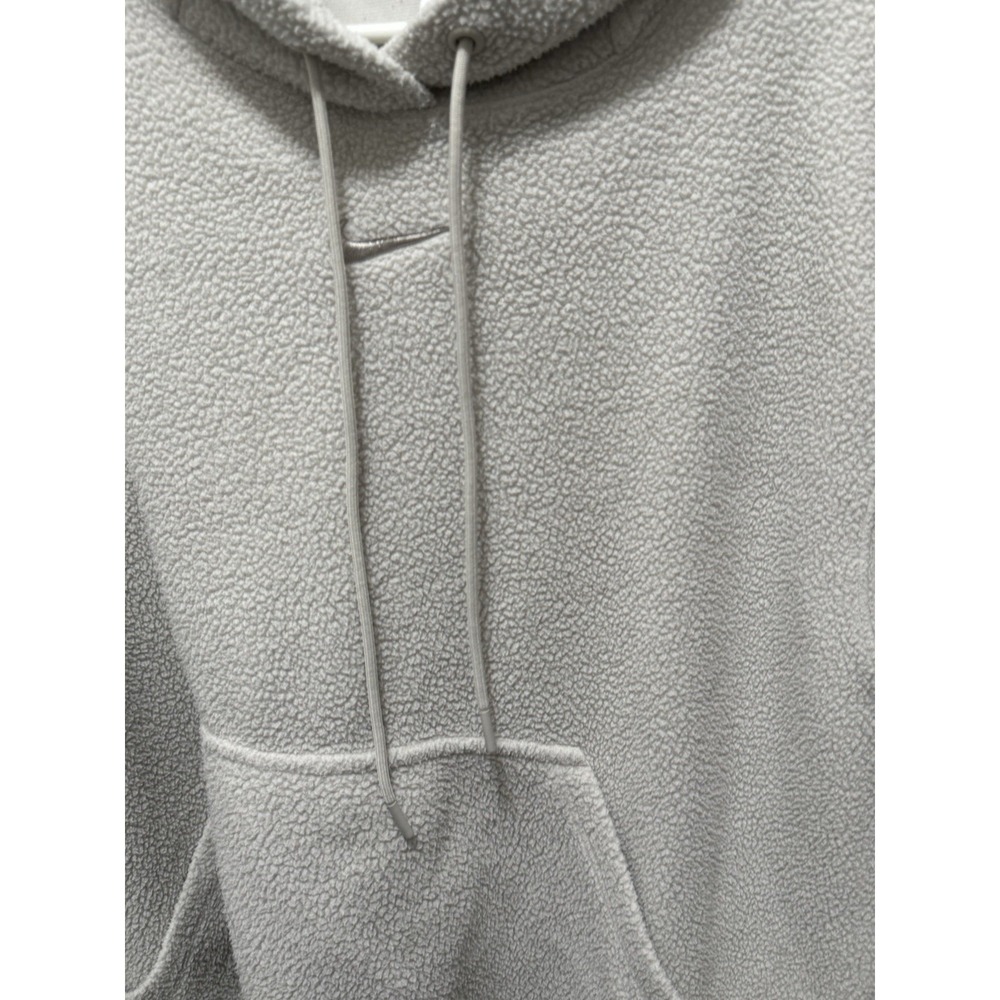 Nike Sportswear Phoenix Fleece Medium‎ Silver Middle Swoosh Hooded Cozy Hoodie - Picture 5 of 12